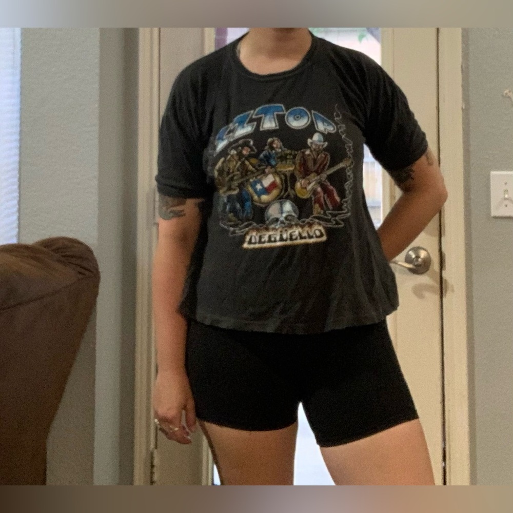 RARE Vintage ZZ Top Deguello Tour Shirt